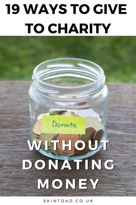 19 Ways To Give To Charity Without Donating Money .